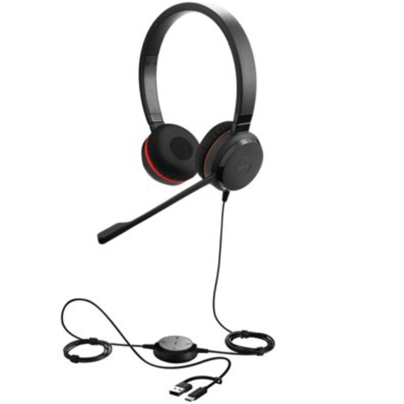 Audífonos Jabra Evolve 30 II USB-A/USB-C Estéreo