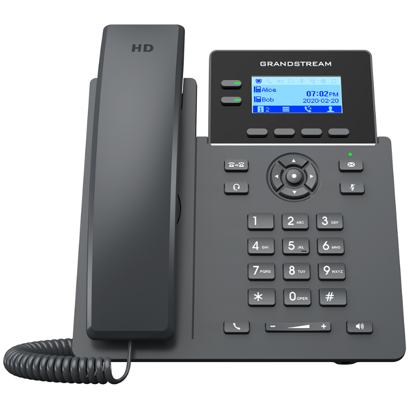 Teléfono IP Grandstream GRP2602G 2 Líneas POE Gigabit
