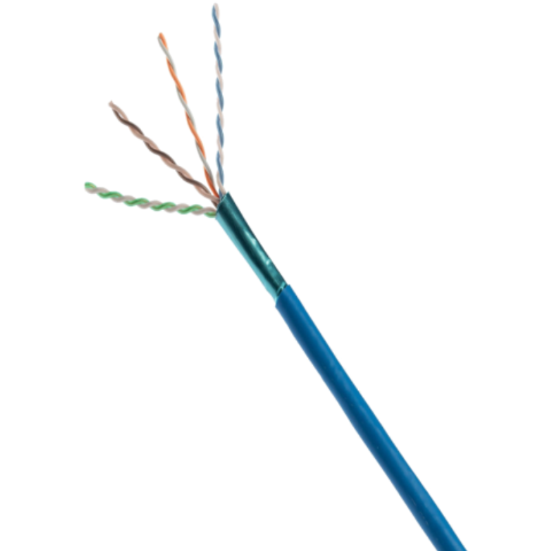 PANDUIT CABLE CAT6A 23AWG U/UTP CRM AZUL