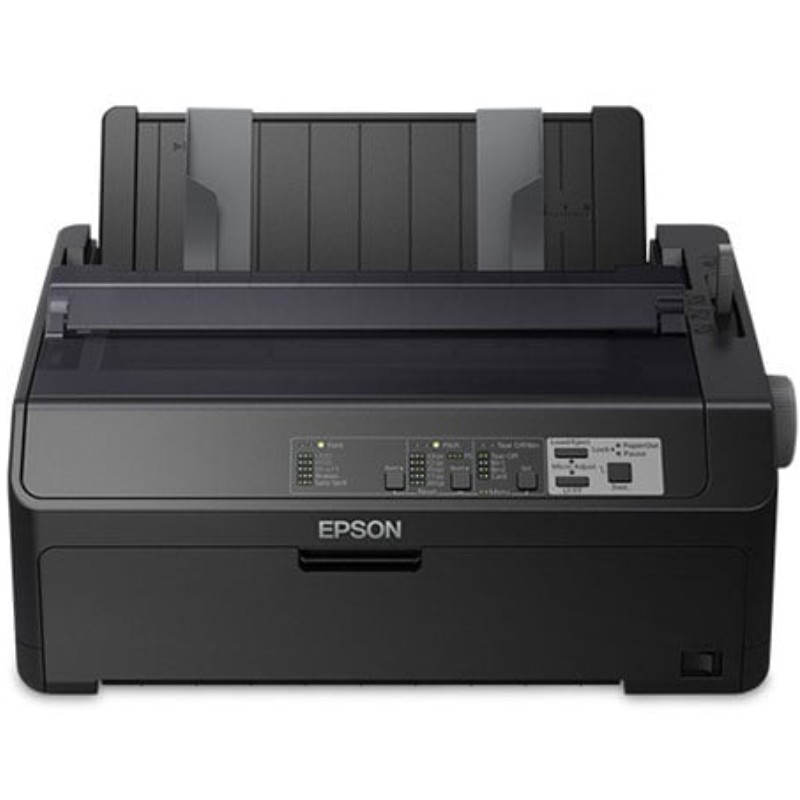 Epson FX 890II - Impresora - monocromo - matriz de puntos - Rollo (21,6 cm), 254 mm (anchura), 257 x 363 mm - 240 x 144 ppp - 9 espiga - hasta 738 caracteres/segundo - paralelo, USB 2.0