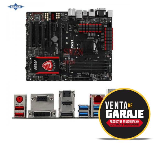 Tarjeta Madre MSI Z97 Gaming 5 LGA1150 Intel Z97 ATX DDR3