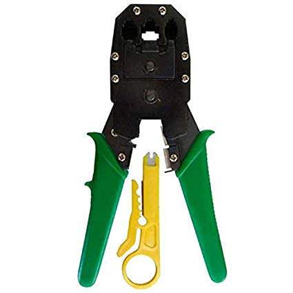 Crimpadora iMEXX IME-61033 UTP/STP RJ45/RJ11/RJ12 Ratchet