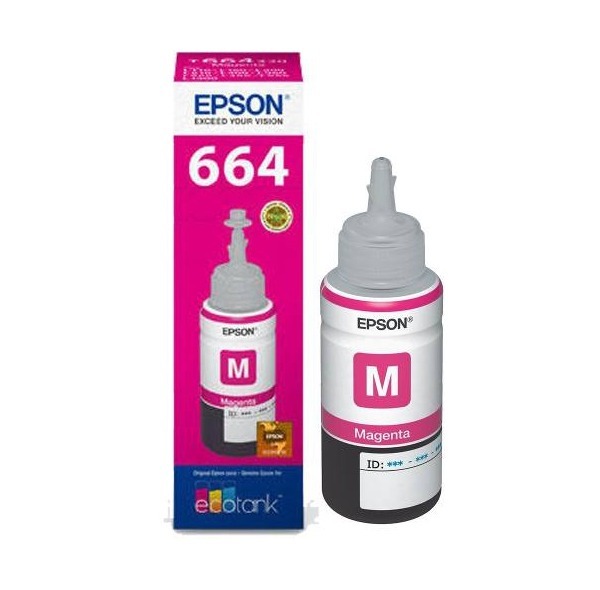 Tinta Epson T664 Botella Magenta