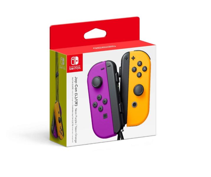 Control Nintendo Joy-Con L/R Neon Purple/Orange Nintendo Switch