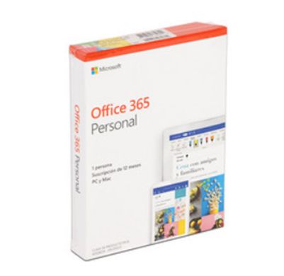 Licencia Office Microsoft 365 Personal 1 Año 1 Usuario Multiplataforma ESD