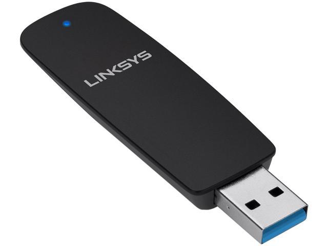 Adaptador de Red USB WiFi Linksys AC1200 Doble Banda USB 3.0