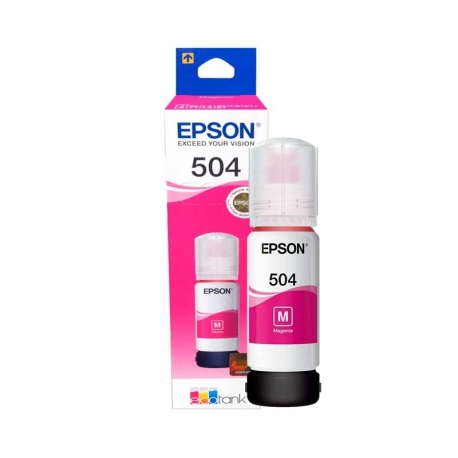 Botella de Tinta Epson T504320-AL Magenta 70ml