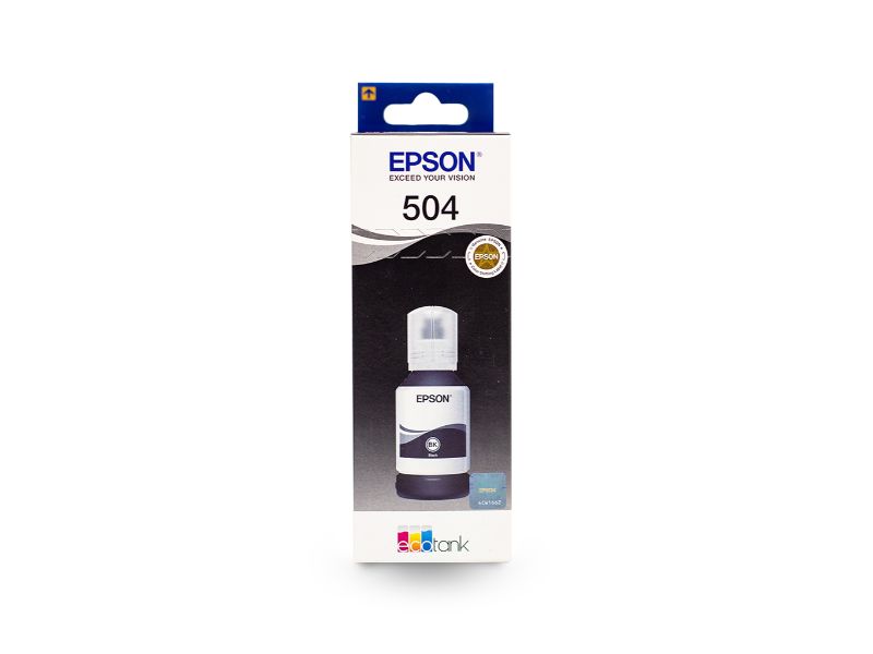Botella de Tinta Epson T504120-AL Negro 127ml