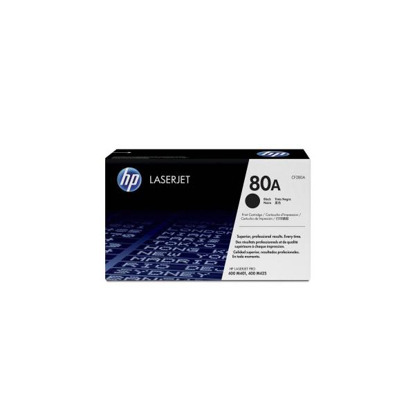 Tóner HP 80A Negro