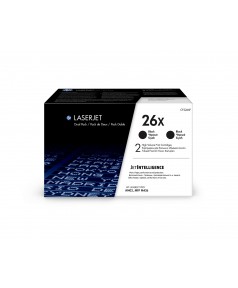 Tóner HP 26X Negro Alto Rendimiento Pack de 2