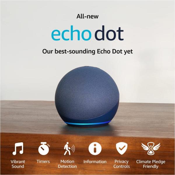Parlante Amazon Echo Dot 5 Azul