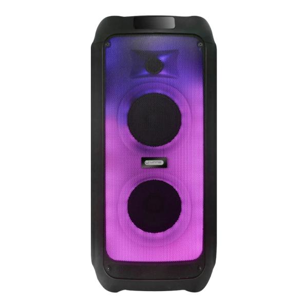 Parlante Unno SoundBlast Fire Bluetooth + AUX TWS RGB Negro