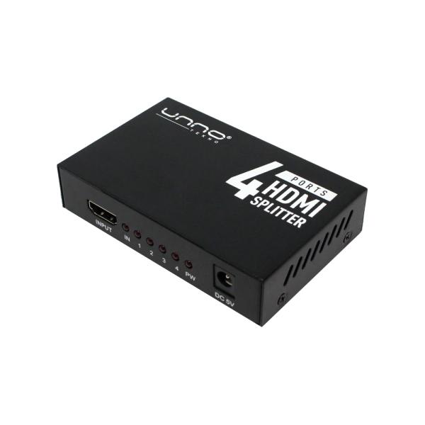 Cable AV Unno Tekno Splitter HDMI v1.4 4K