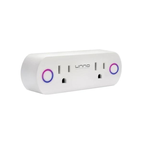 Enchufe Inteligente Unno Tekno WiFi Doble