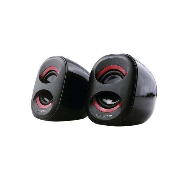 Parlante Unno Brazza 2.0 Canales 6 W Cableado Rojo
