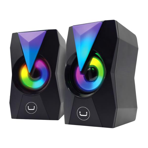 Parlante Unno Icon 2.0 Canales 10 W Cableado RGB