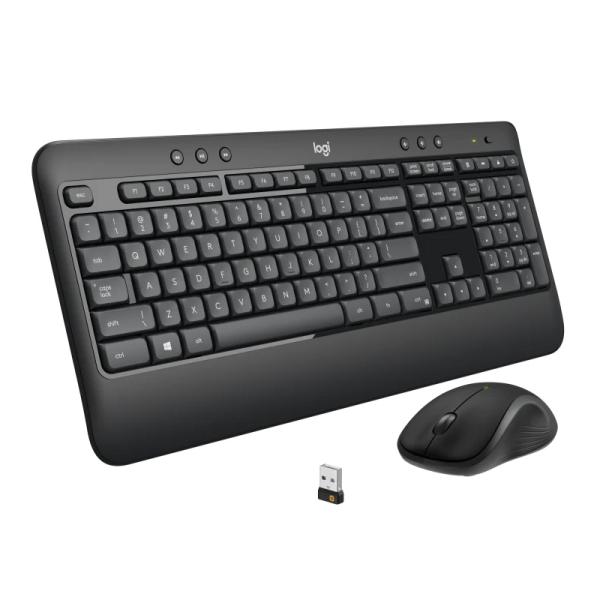 Teclado y Mouse Logitech MK540 Advanced Inalambrico Español Negro