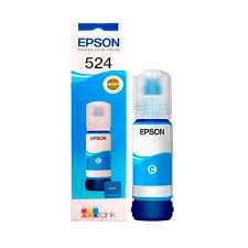 Botella de Tinta Epson T524 Cian