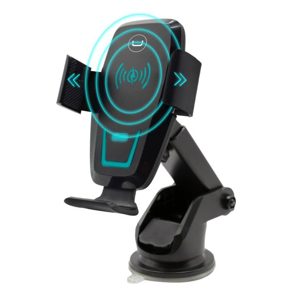 Soporte para Celular para Rejilla Auto con Carga Inalambrica 15W Unno Tekno