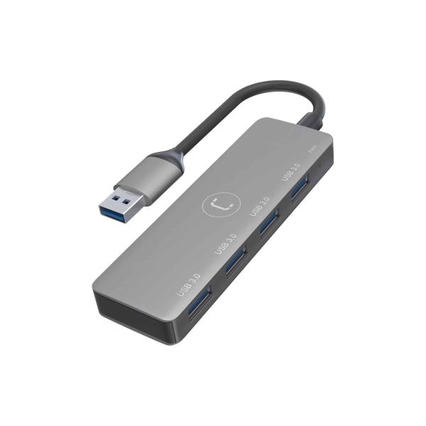 Hub USB Unno Tekno 4 Puertos USB 3.0