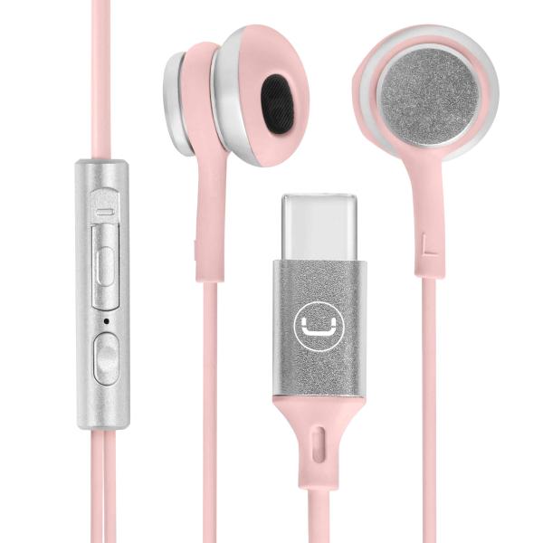 Audífonos Unno Ultra In-Ear USB-C Rosa