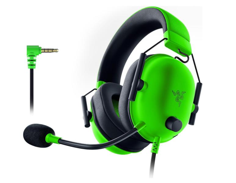 Audífonos Razer BlackShark V2 X Over-Ear Alámbrico Gaming Verde