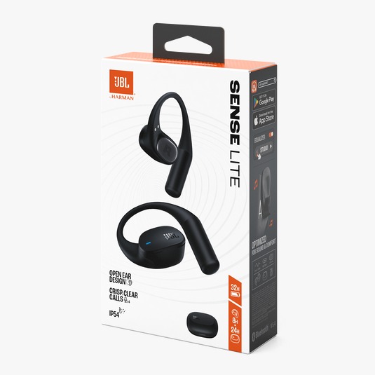 Audifonos JBL Sense Lite Open-Ear Inalámbricos Bluetooth Negro