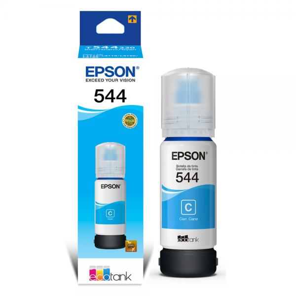 Botella de Tinta Epson T544220-AL Cian 65ml