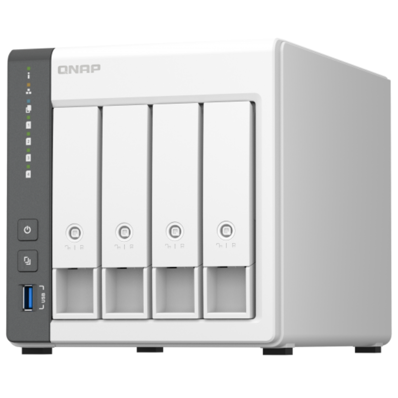 Servidor NAS QNAP TS-433 4 Bahías Torre 4 GB RAM