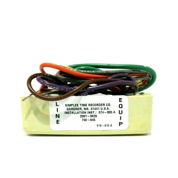 Supresor de Transientes Simplex 2081-9028 24 VDC