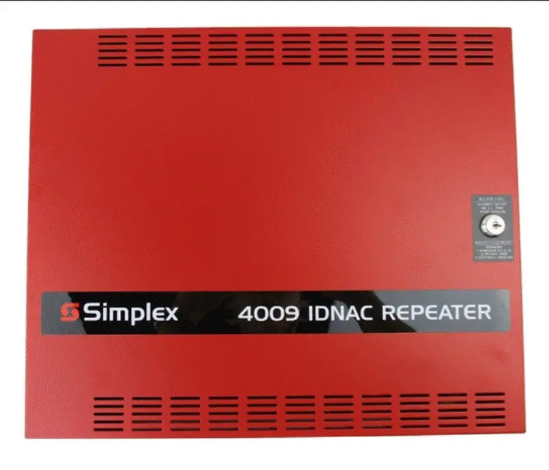 Repetidor Simplex Idnac 4009 Direccionable Rojo