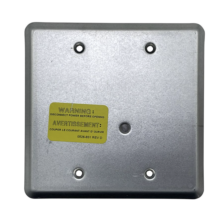 Cobertor para módulo direccionable ZAM, de control con visor de led. Simplex