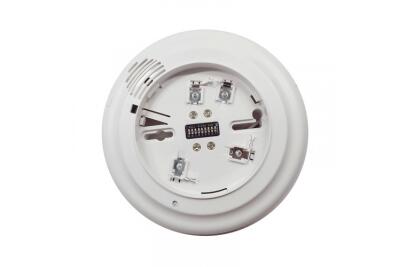 Base standard para sensor direccionable, con sirena incorporada. Simplex