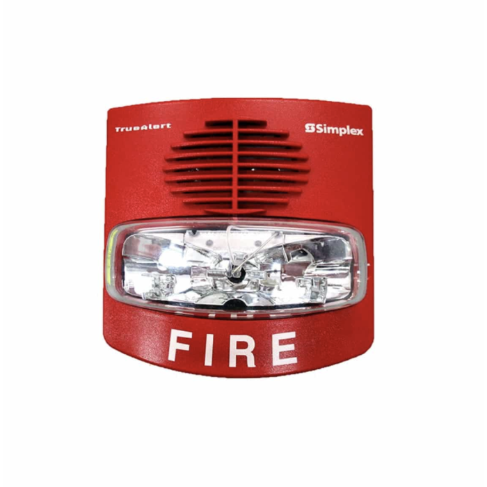Sirena con Estrobo Simplex 4906-9127 Rojo