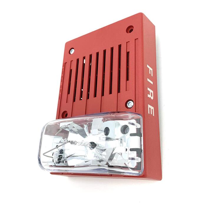 Sirena con Estrobo Simplex 4906-9128 Rojo