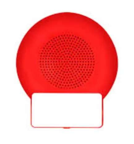 Cobertor de Sirena Simplex 49AVC-CRFIRE Rojo