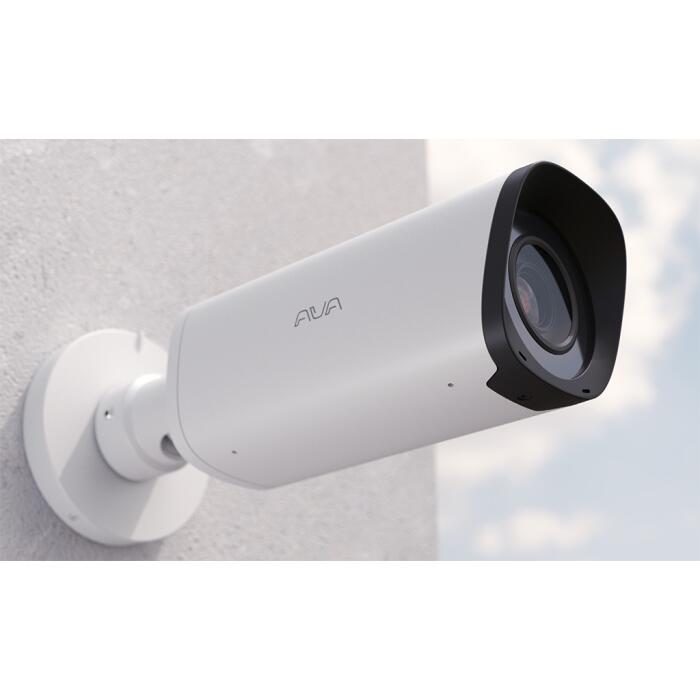 Cámara IP Avigilon Ava Bullet 5MP con IA, Lente Teleobjetivo e IR, Almacenamiento 30 Días