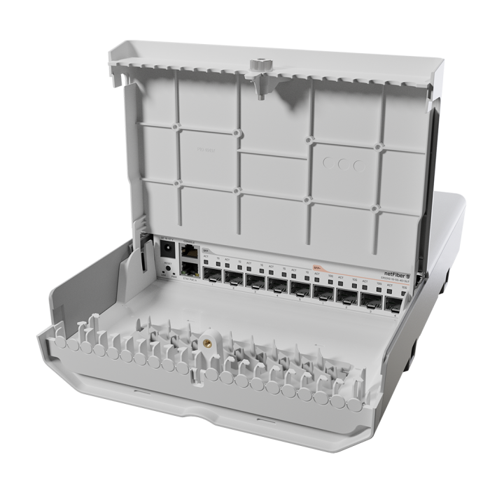 Switch MikroTik netFiber 9 10 Puertos 1G/10G SFP+ 10G