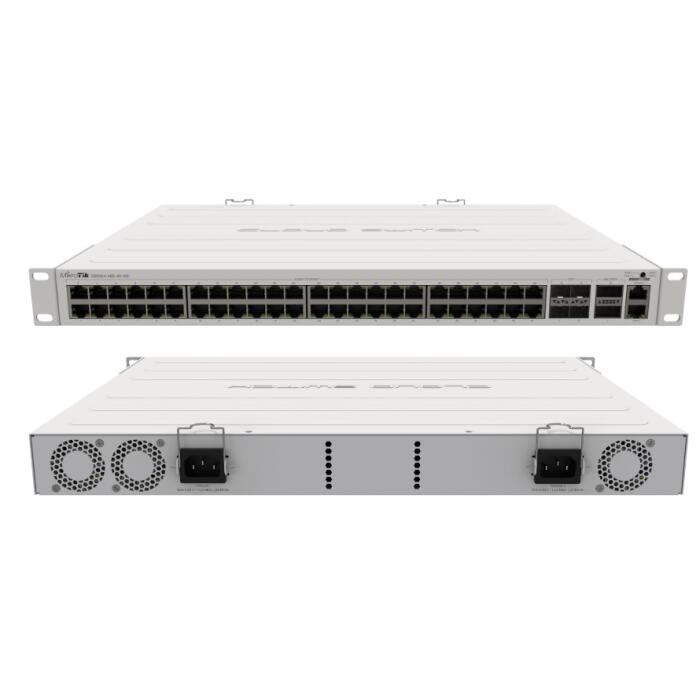 Switch MikroTik CRS354-48G-4S+2Q+RM 48 Puertos Gigabit 4 SFP+
