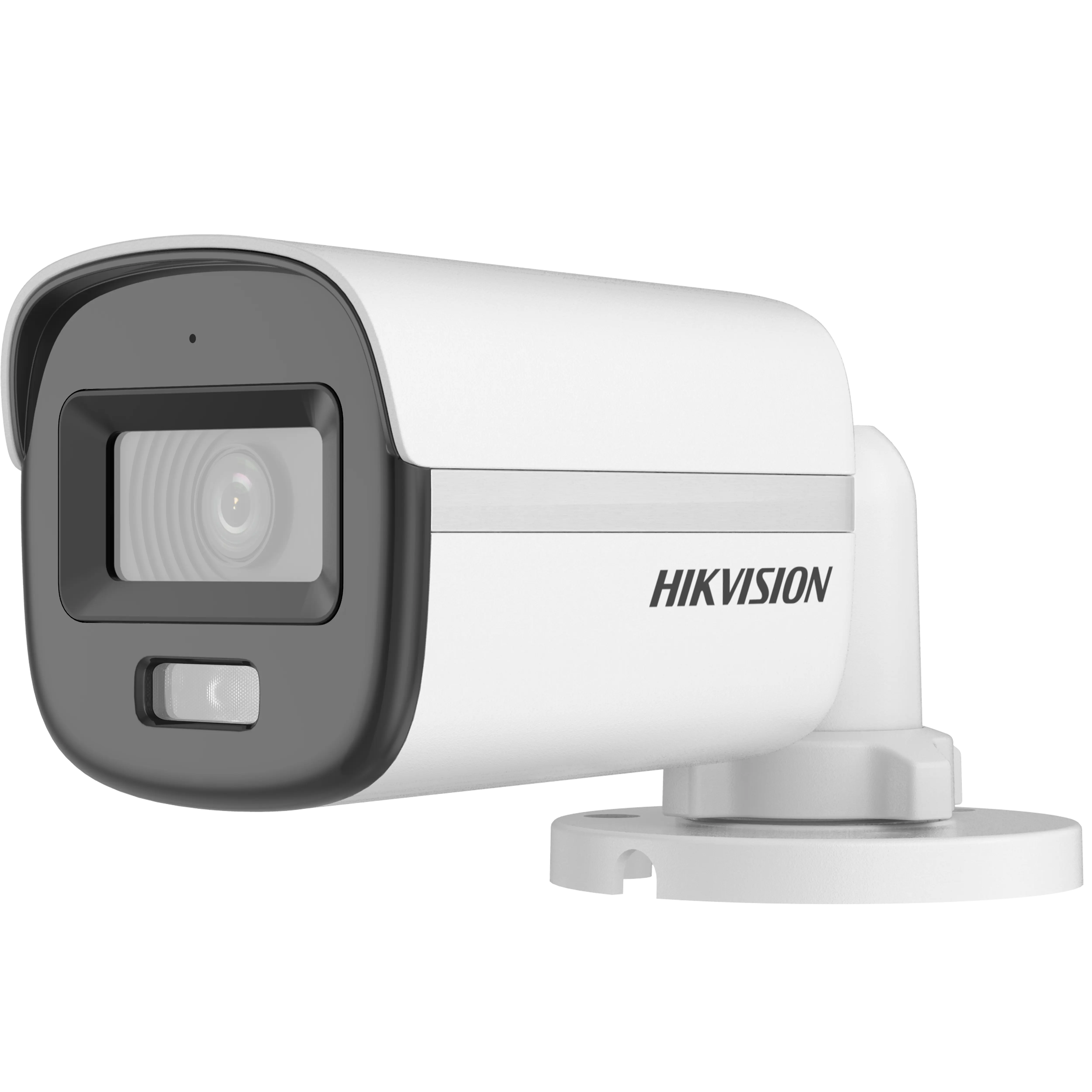 Cámara Analógica Hikvision Análoga, Bullet 2MP ColorVu Smart Hybrid, con Micrófono IP67, DS-2CE10DF0