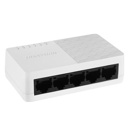 Switch de escritorio de 5 puertos Fast Ethernet, compacto
