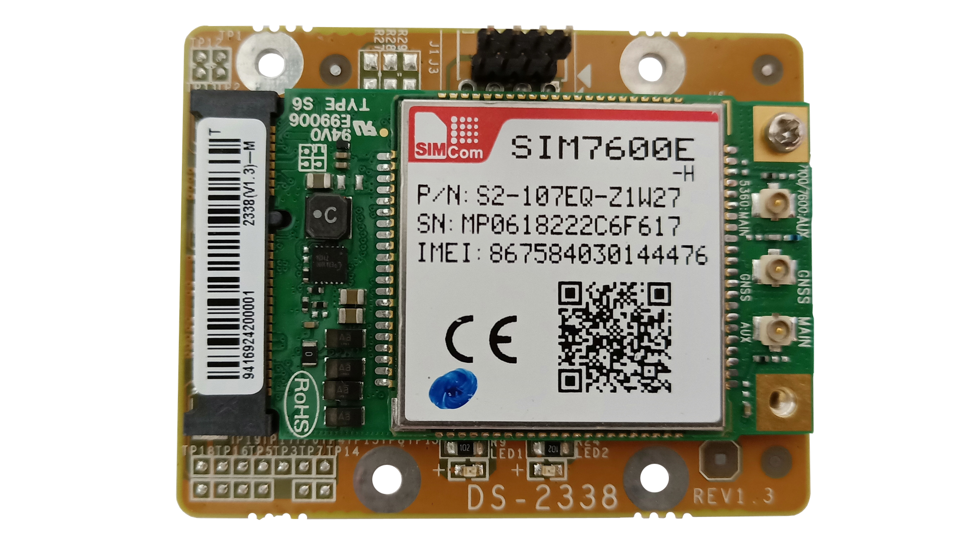 Módulo de Comunicación Hikvision DS-PMA-S1 3G/4G