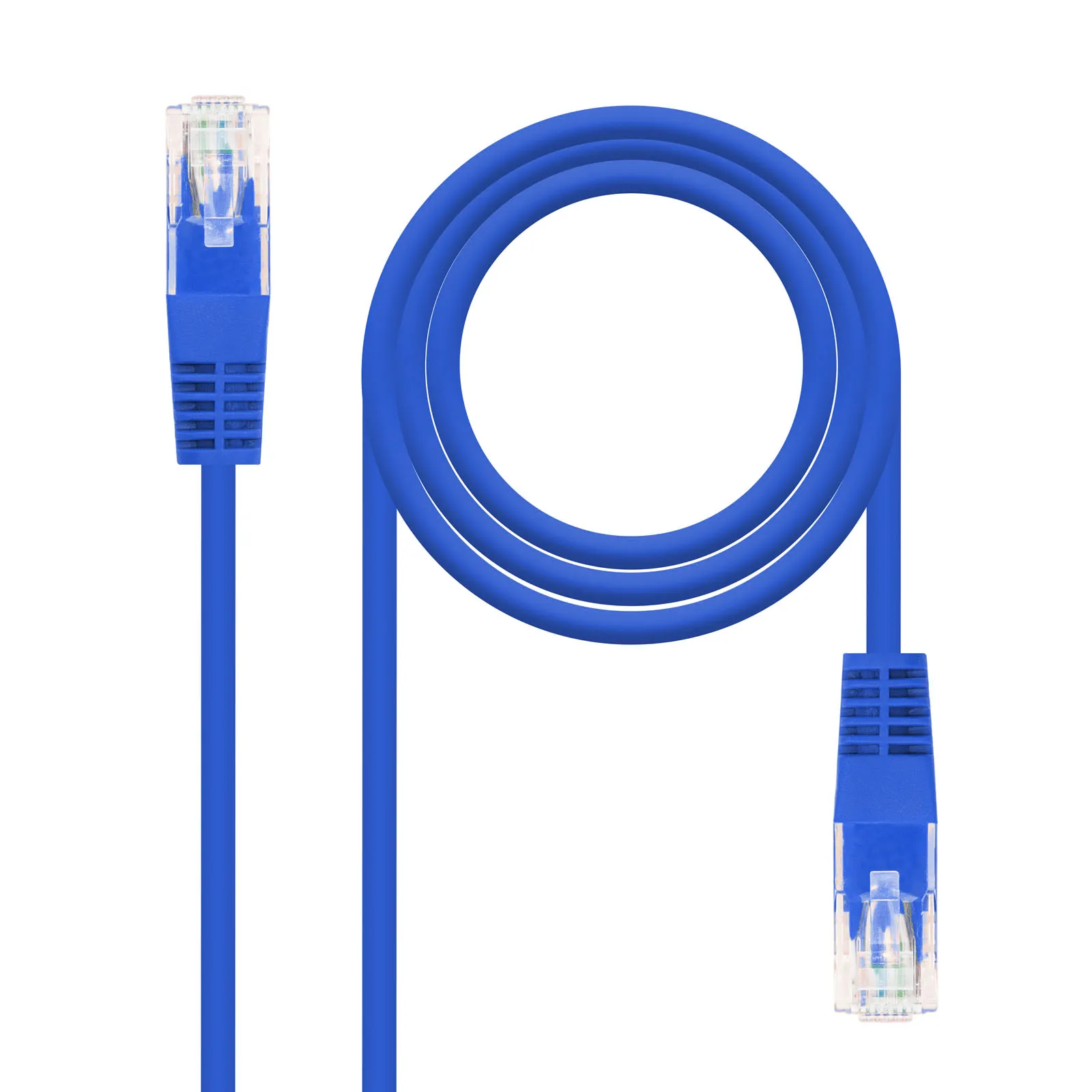 Cable de Red Cablix MCE-01F01B Patch Cord Cat5e UTP 30cm Azul
