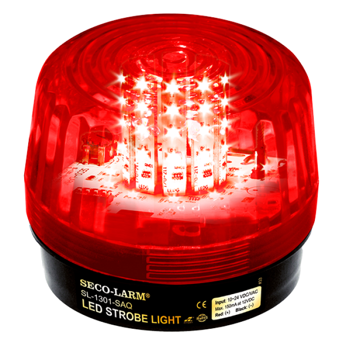 Sirena con Estrobo Seco-Larm SL-1301-SAQ-R IP55