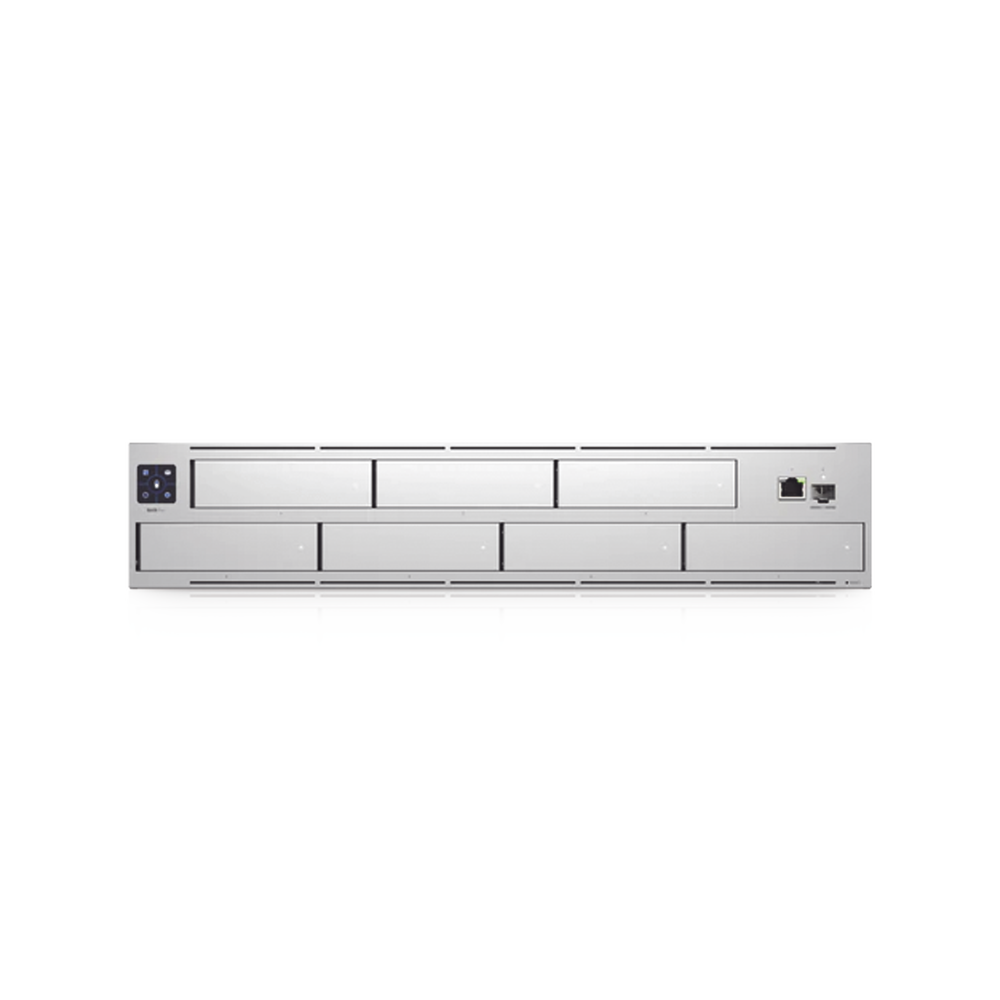 NVR Ubiquiti UniFi Protect Pro de 7 Bahías con RAID y 10G SFP+. Ndaa