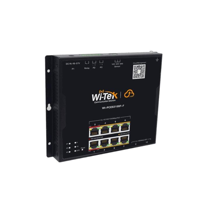 Switch Wi-Tek WI-PCES310GFF 8 Puertos Gigabit