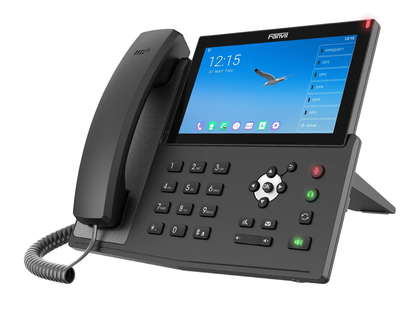Teléfono IP Fanvil Android de 20 líneas SIP con cámara CM60