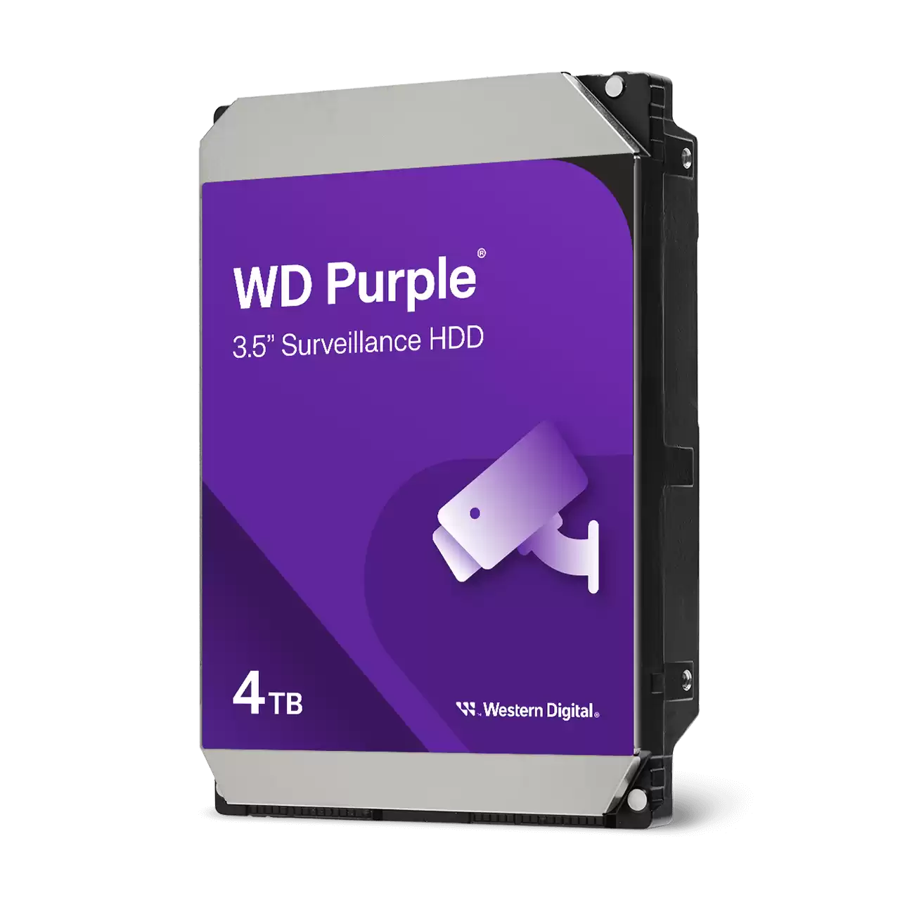 Disco Duro 4TB, para videovigilancia WD Purple, 3.5", 5400 RMP