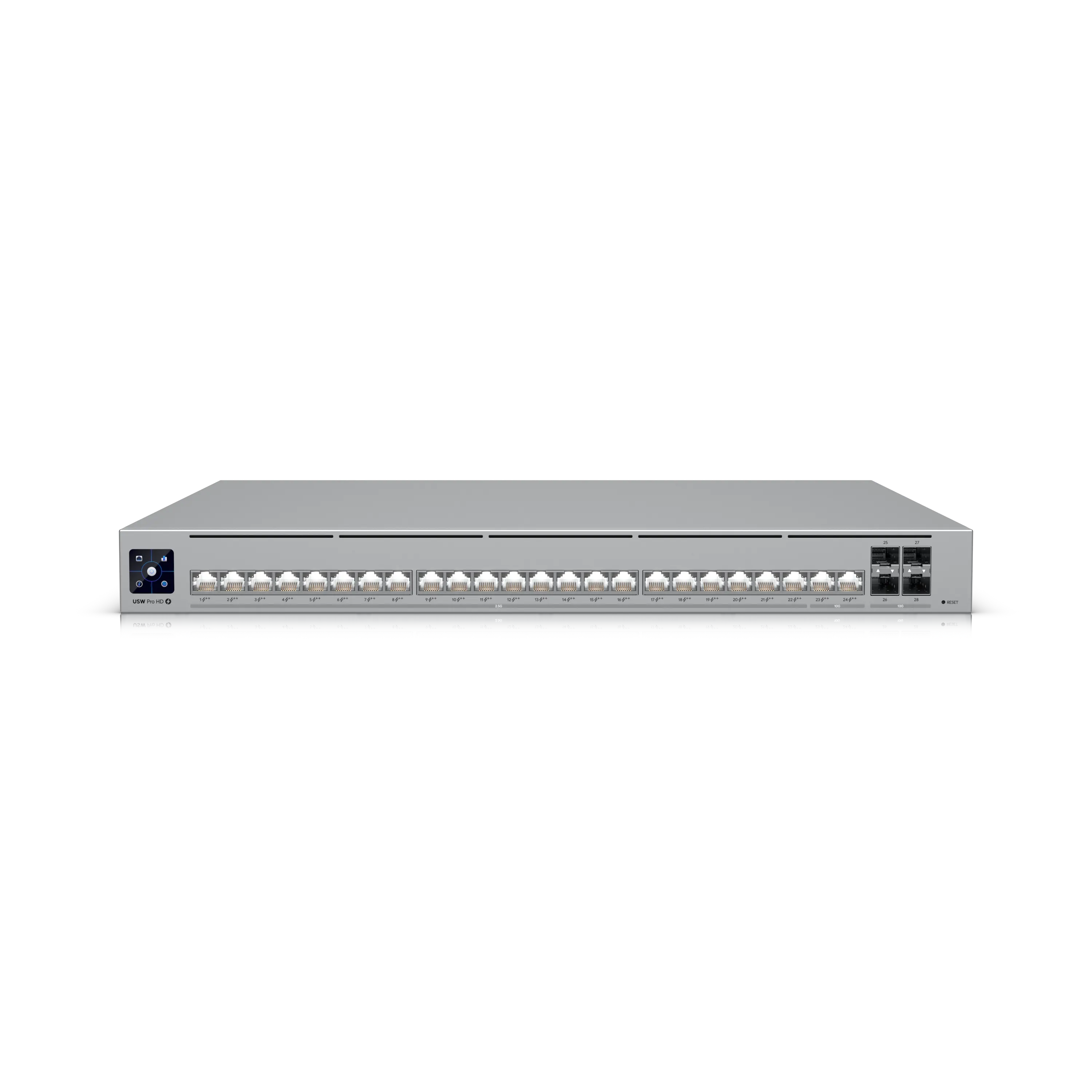 UniFi Pro HD 24 PoE: 24 puertos multi-gig PoE++ con 600 W