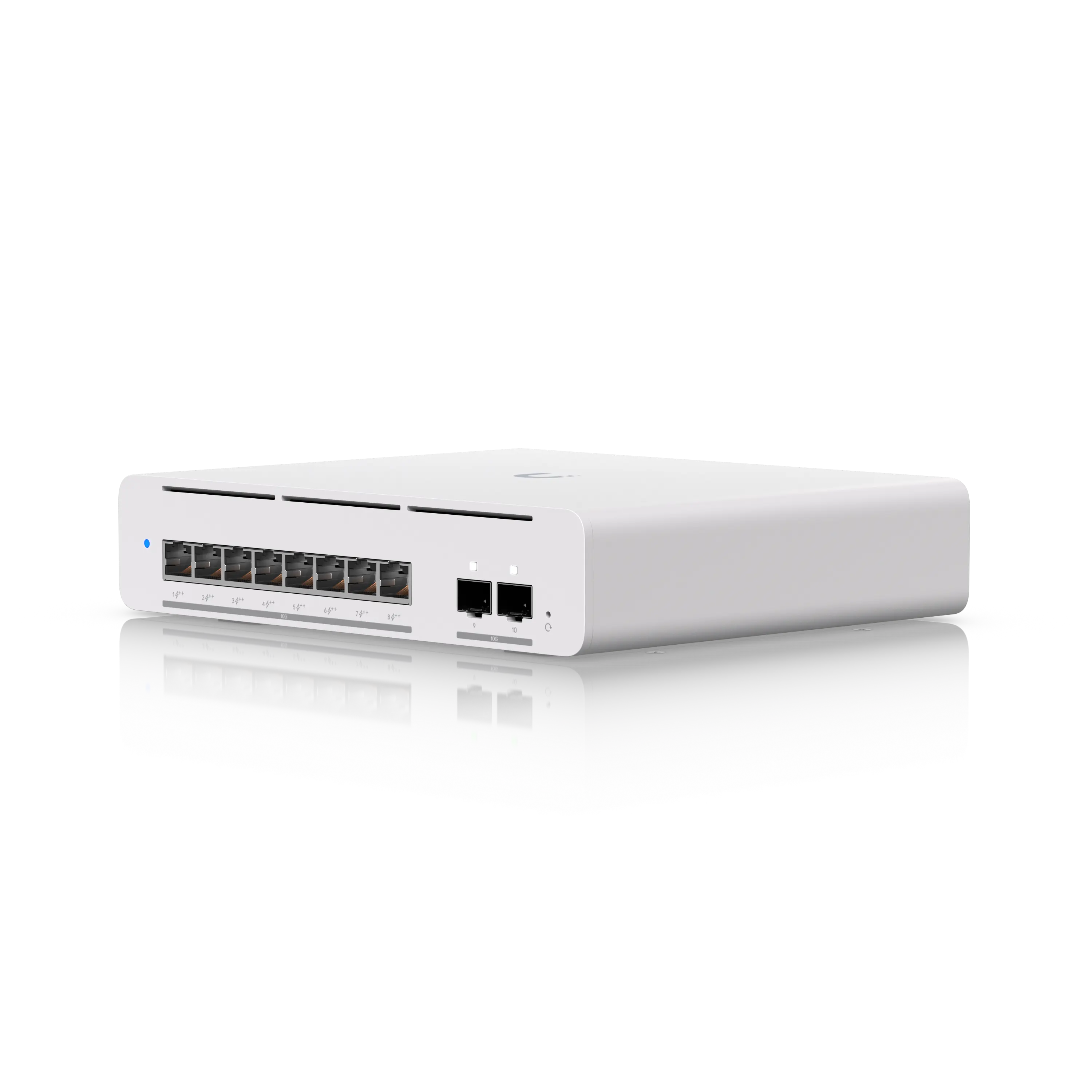 UniFi Pro XG 8 PoE: 8 puertos 10 GbE PoE++ con 2 SFP+ y 155 W